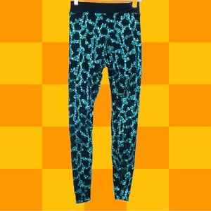 Leopard Sequin Sheer Mesh Overlay Skinny Leggings Taylor Swift Eras Tour